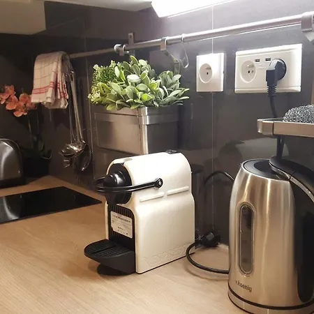 アパート Studio Cosy Avec Mezzanine *